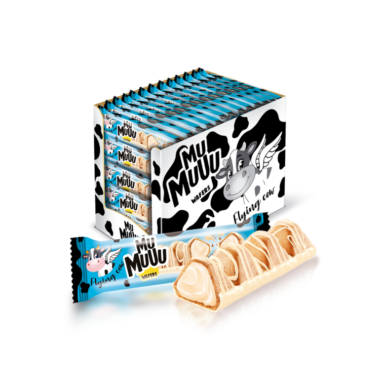 Mu Muu Bar Coconut Flavored  22g x 65