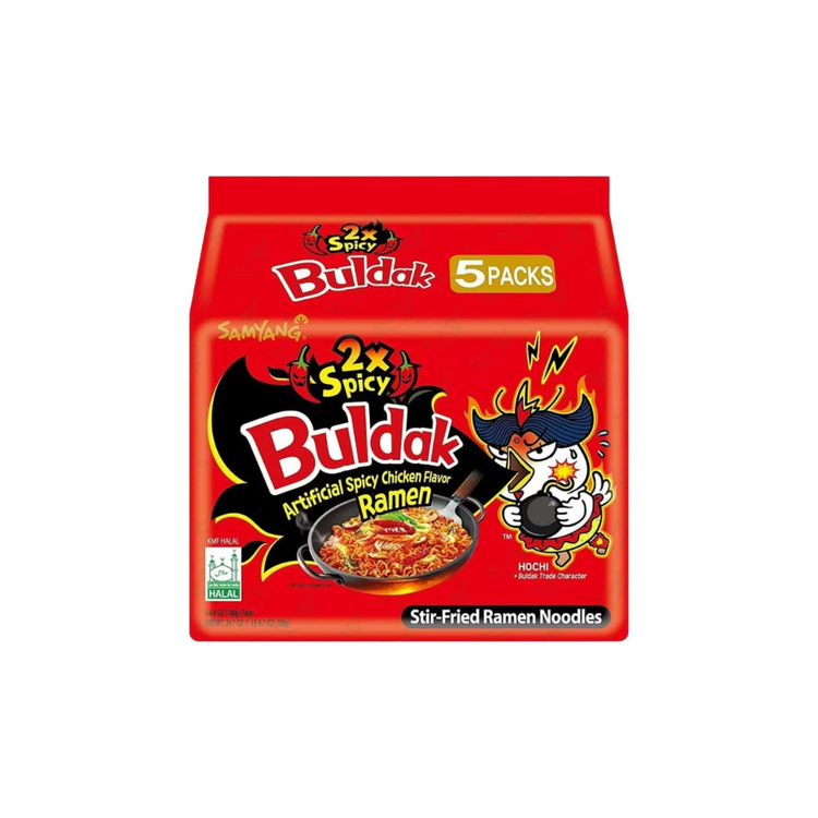Samyang Hot Chicken Ramen 2XSpicy 8x5x140g