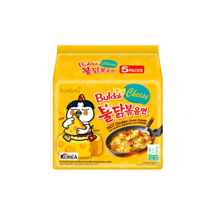 Samyang Hot Chicken Ramen Cheese (KR) 8x5x140g