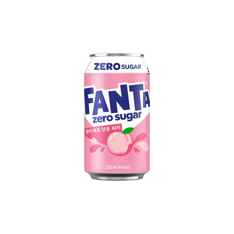 Fanta White Peach Korea 350ml x 24