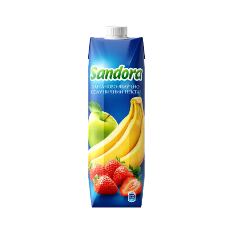 Sandora Banane-Apfel-Erdbeere Nektar 950ml x 10