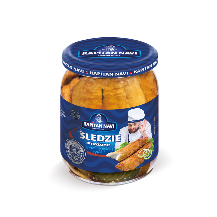 Captain Navi Fried Herring Fillets 800G X 6