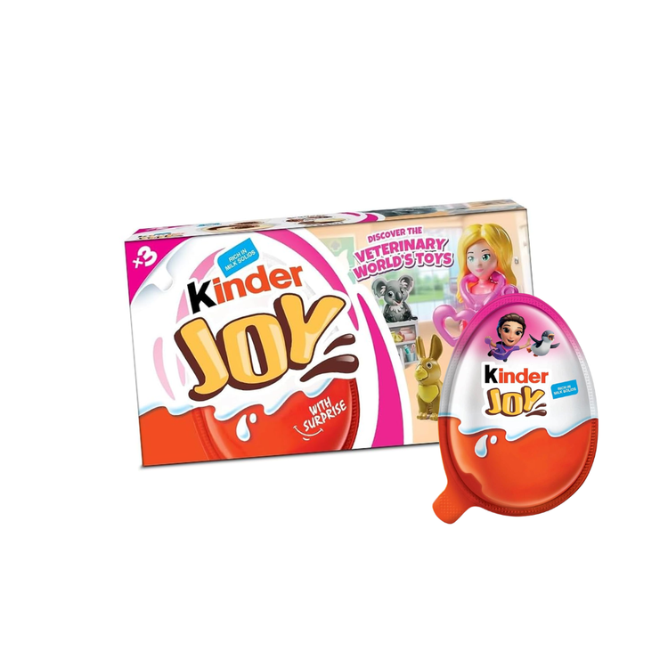 Kinder Joy Veterinary World Toys 20g X 24