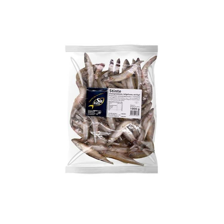 Sib Frozen Whole Smelt with Head 1kg X 10