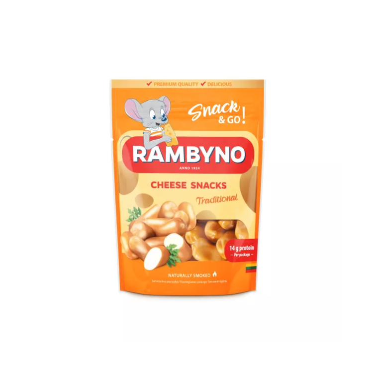 Rambyno Original Cheese Snacks 75g x 10