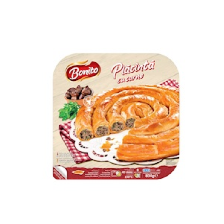 Bonito Frozen Meat Placinta (Puff Pastry Pie) 800g x 12