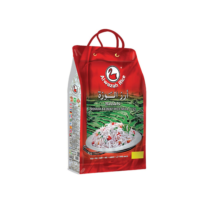 Al Wazah Basmati Rice Swan 4 x 4.5kg