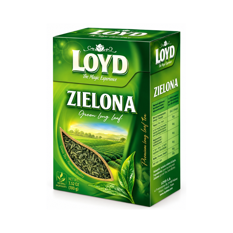 Loyd Tea Green Leaf 80g X 10