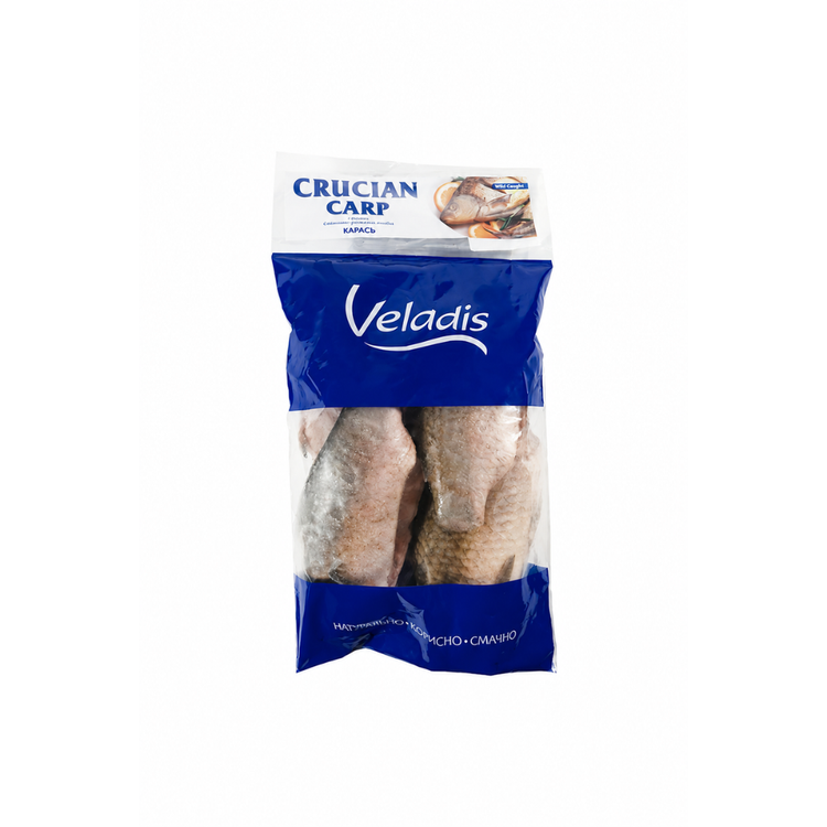 Veladis crucian carp/karas Except With Head approx 1 kg X 10