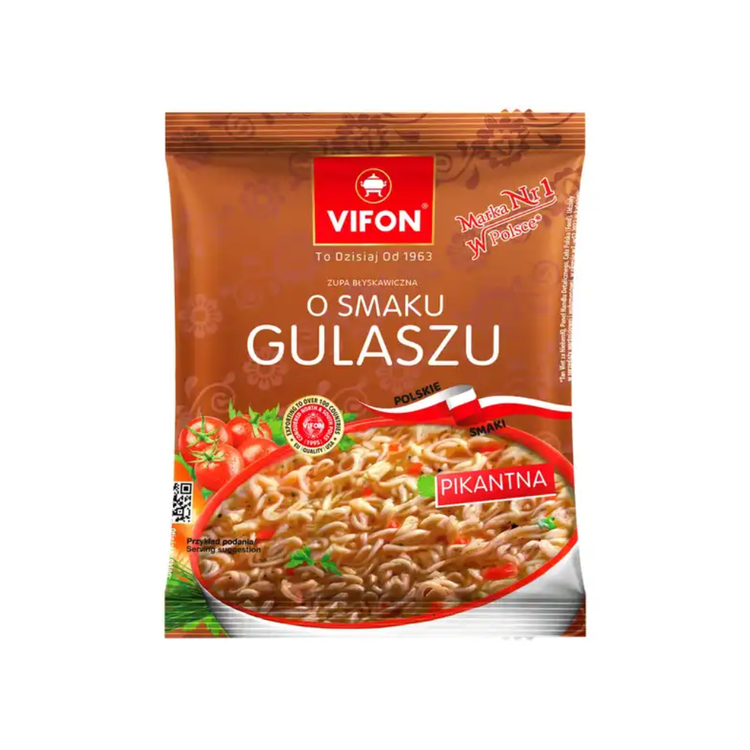Vifon Spicy Goulash Flavored Soup 65g X 24