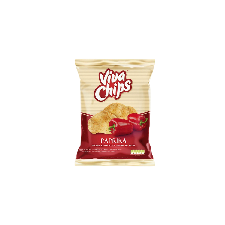 Viva Chips paprika 100g x 20