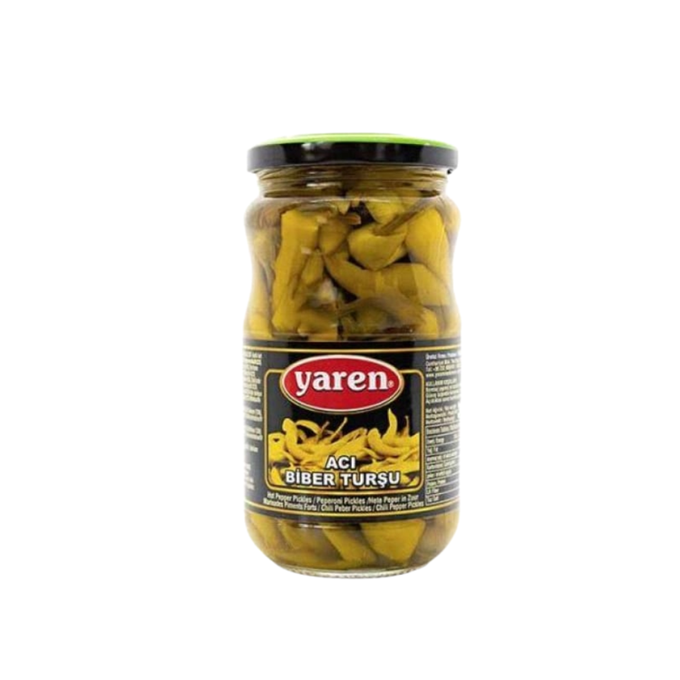 Yaren Syltede Hot Pepper Sterk I Glass 720ml X 12