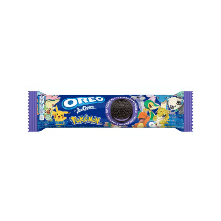 Oreo Ice Cream Blueberry Roll Pokemon 24 x 120g
