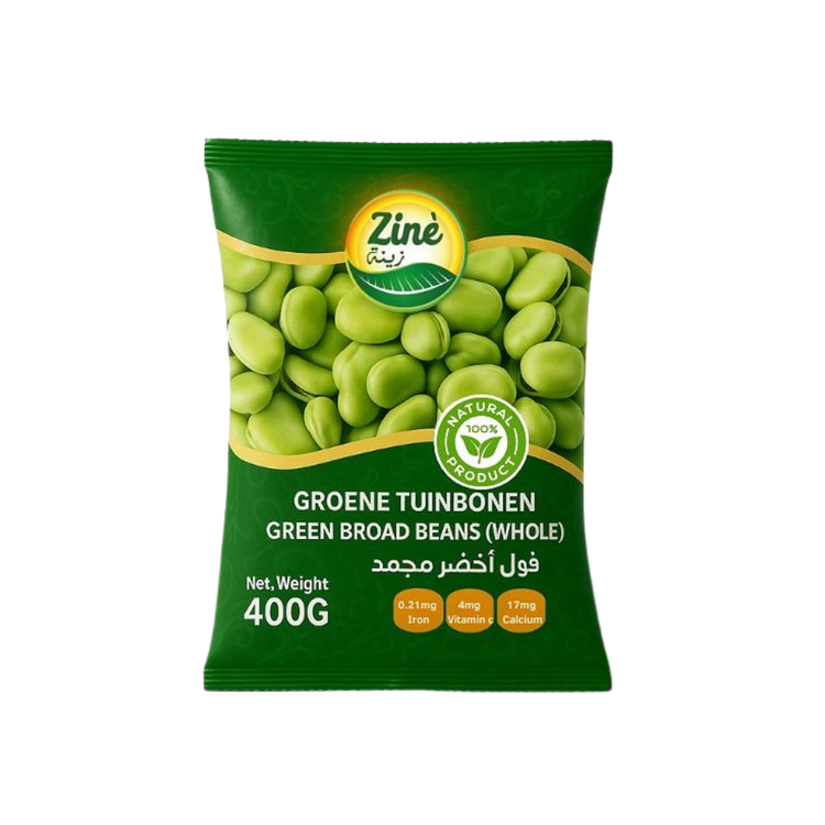 Zine Frozen Broad Beans 20 x 400g