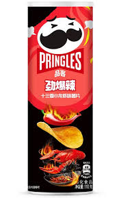 pringles spicy crayfish 20 x 110g