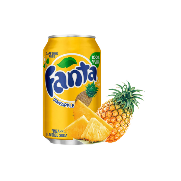 1107 Fanta Pineapple (USA) 12 X 330ML Nordic Engros