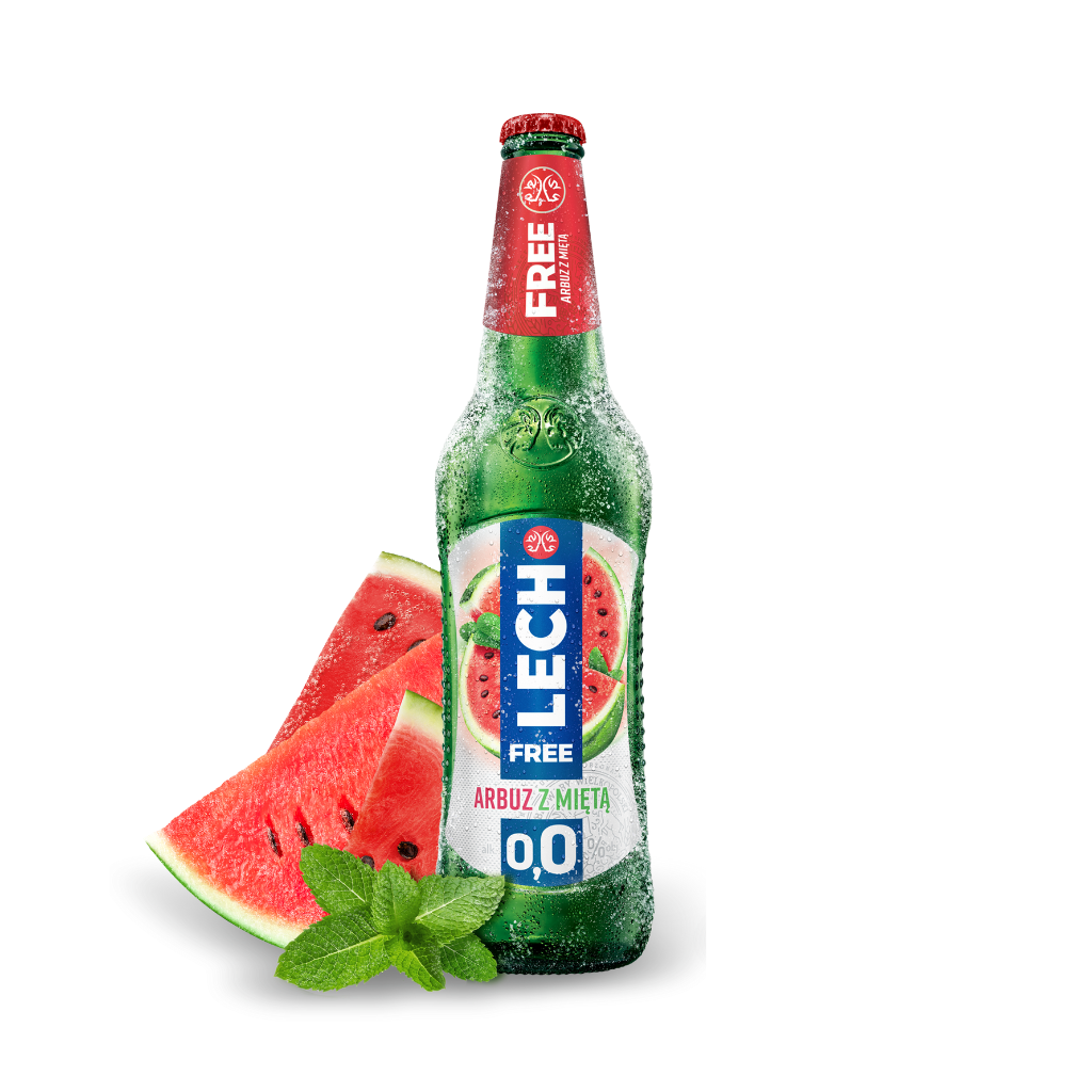 Lech Ber Lech Free Beer Watermelon Mint 0,33L X 6 X 4 – Nordic Engros